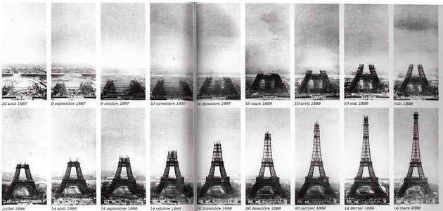 Evolution Eiffel Tower