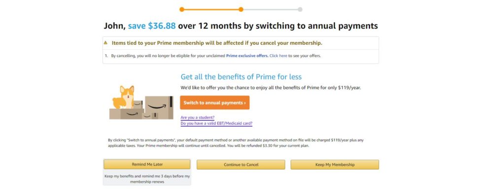 1651795612 858 How to cancel Amazon Prime to save money
