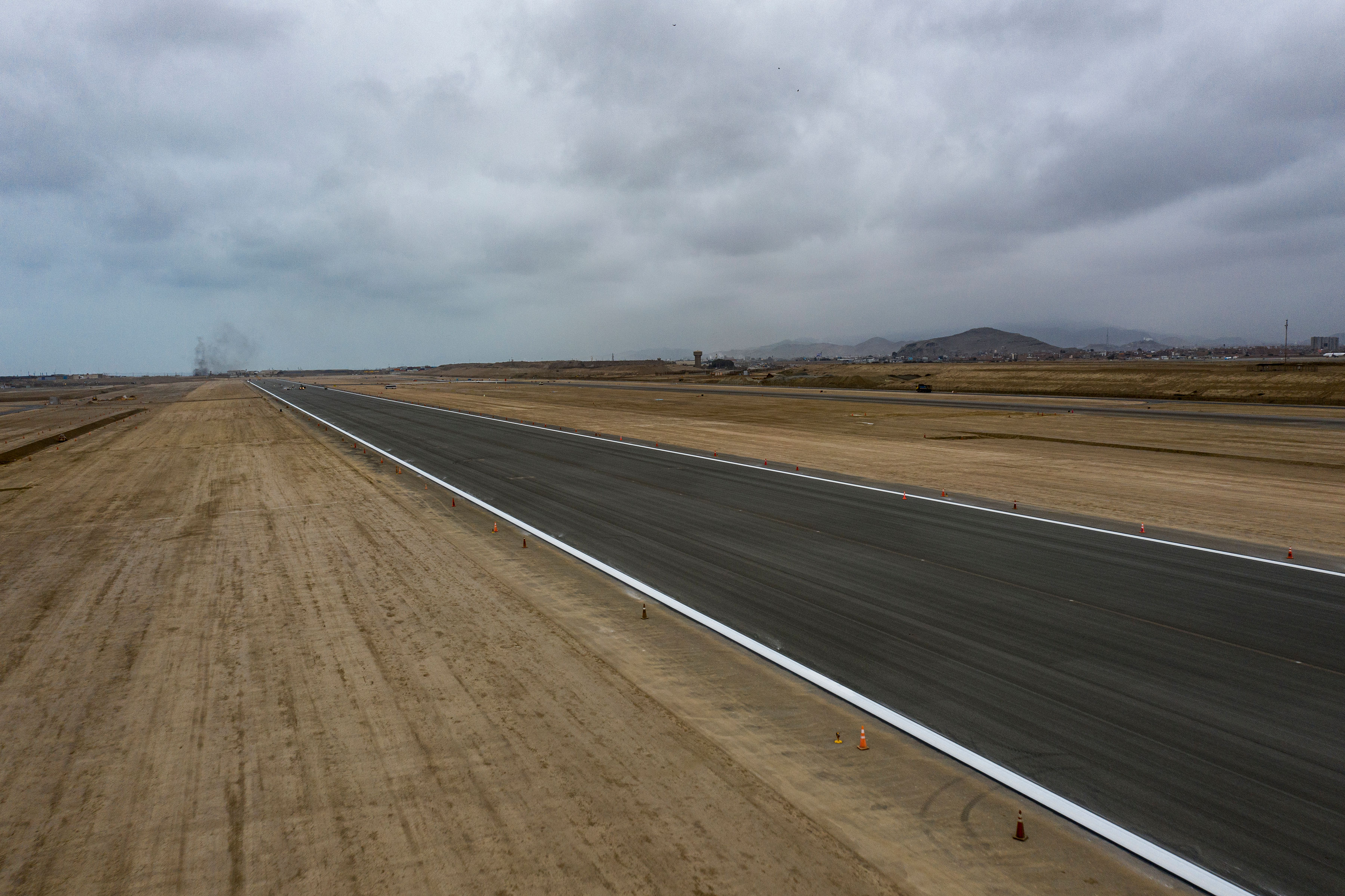 The new Jorge Chávez airstrip will be put into operation in January of next year.