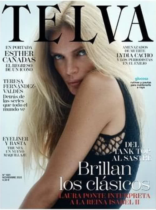 Telva Magazine Cover November 2022