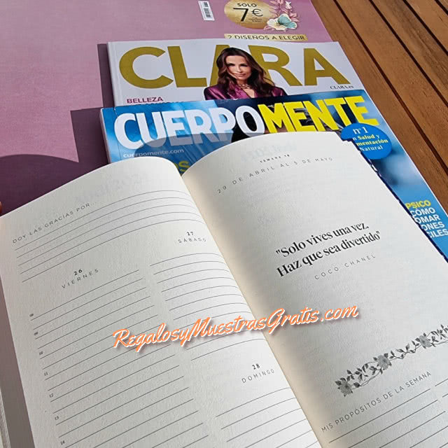 Gifts Magazines December 2023 Clara Agenda