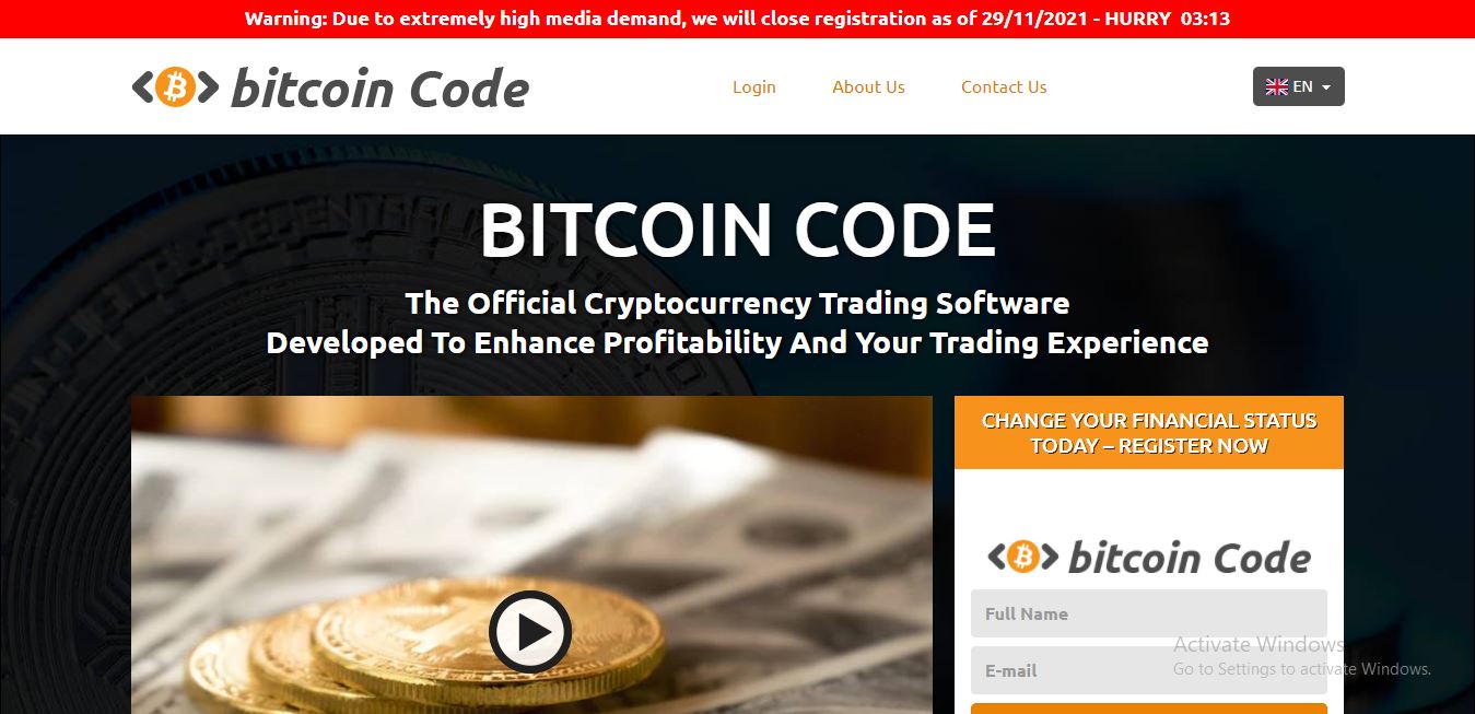 bitcoins code