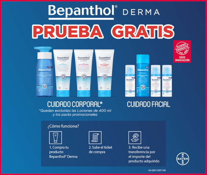 10000 Free Trial for Bepanthol Derma