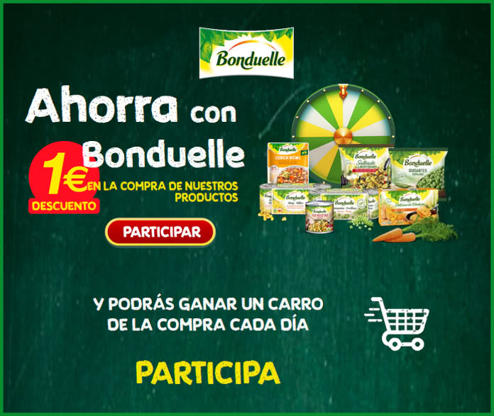 50000 rebates for Bonduelle E50 and E100 shopping carts