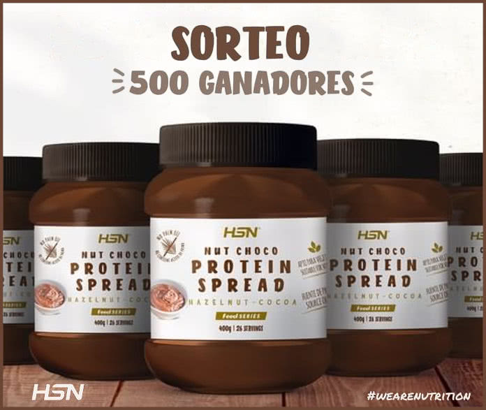 Giveaway of 500 Nut Choco Protein Spread creams