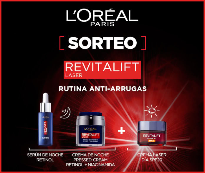 Maquibeauty raffles 5 prizes from LOreal Revitalift
