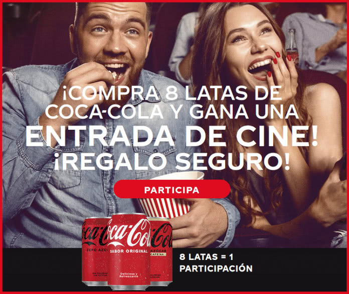 Coca Cola gives away 6817 movie tickets