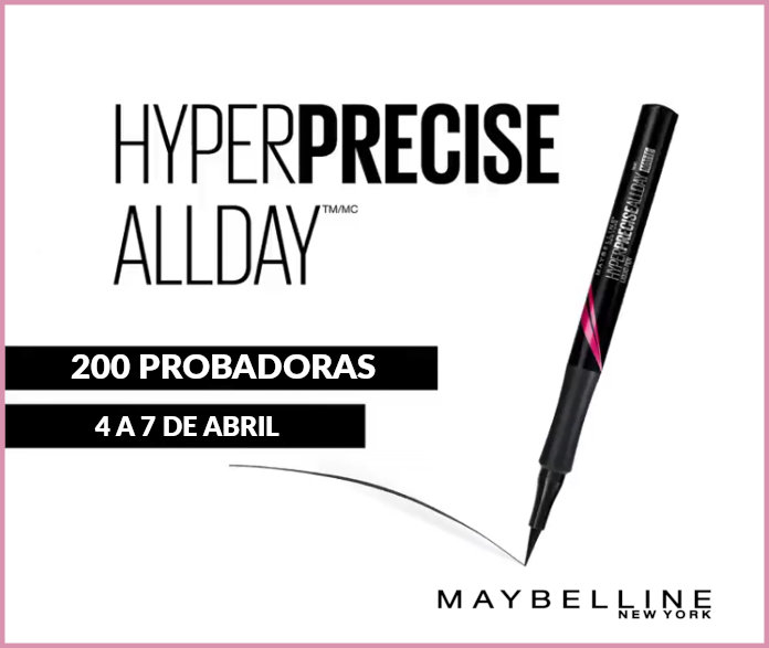 Maybelline seeks 200 testers of its Hyper Precise liner