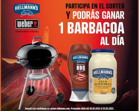 Hellmanns Draws 14 Weber barbecues