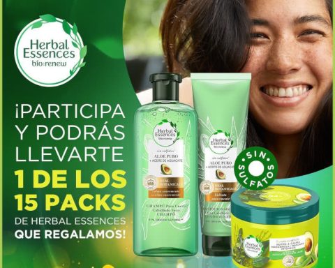 Proxima a Ti gives away 15 packs of Herbal Essences