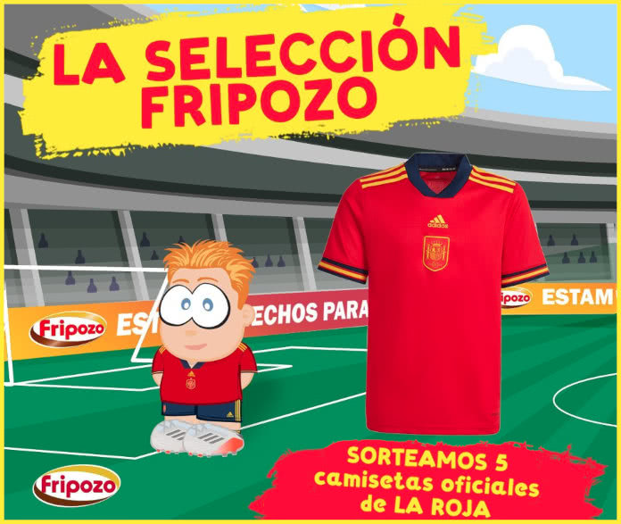 Fripozo raffles 5 official La Roja shirts
