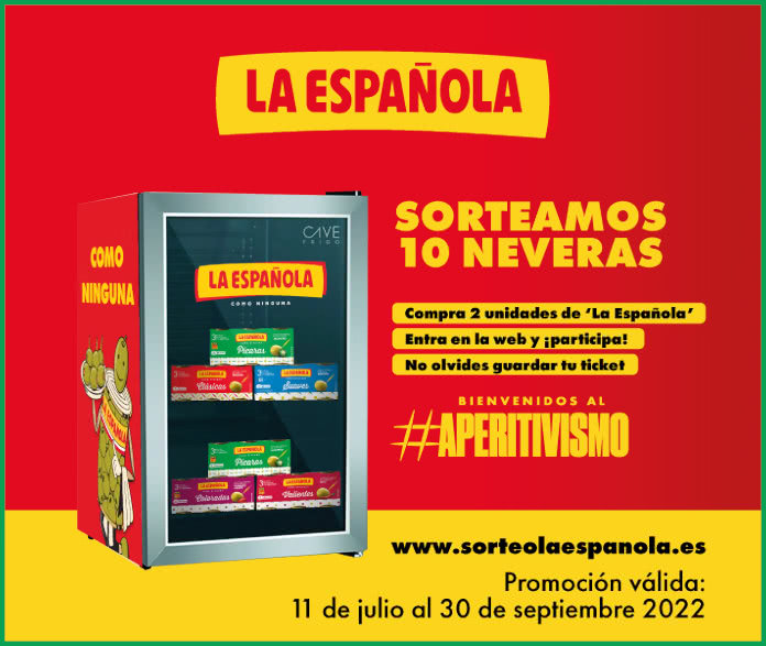La Espanola raffles 10 prizes with 1 fridge 6