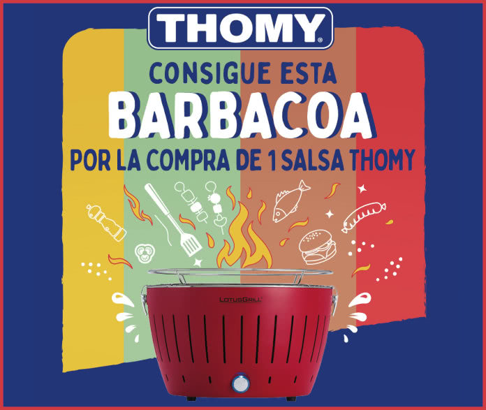 Thomy sauces raffle 9 LotusGrill barbecues