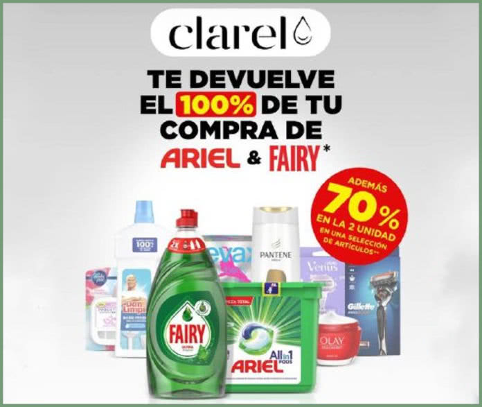 Ariel and Fairy free at Clarel with Club Dia card