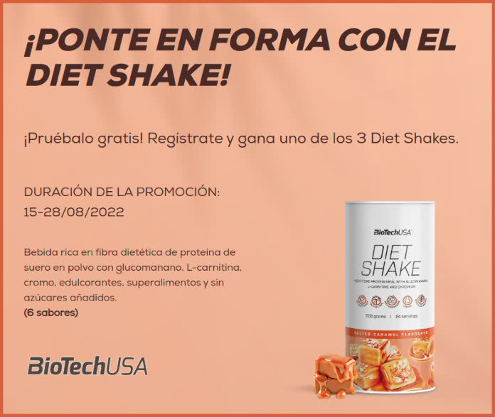 Biotech USA 3 Diet Shake Giveaway