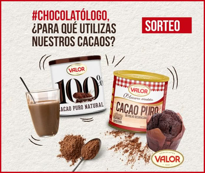 Chocolates Valor raffles 5 batches of Cocoa