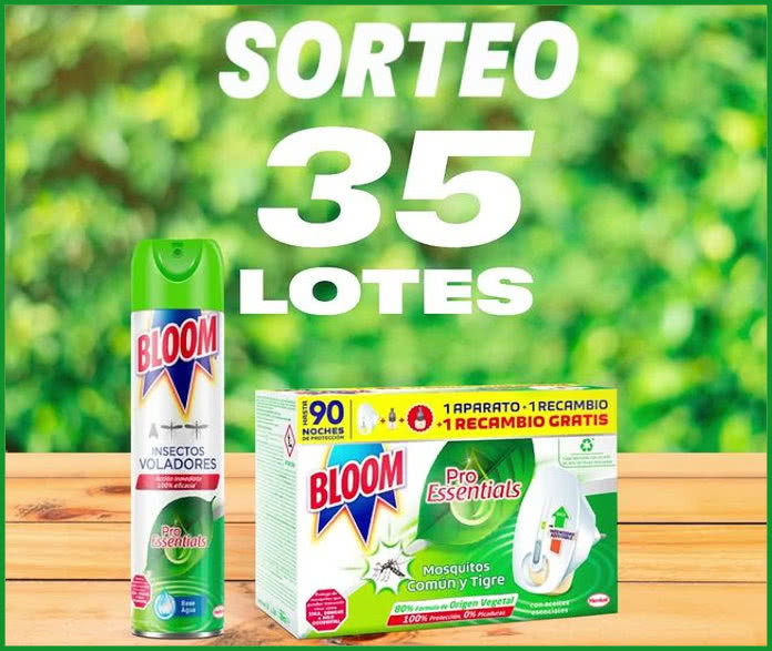 Draw of 35 Bloom Pro Essential anti mosquito lots