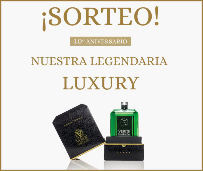 sorteo verde esmeralda olive pack luxury 10 aniversario