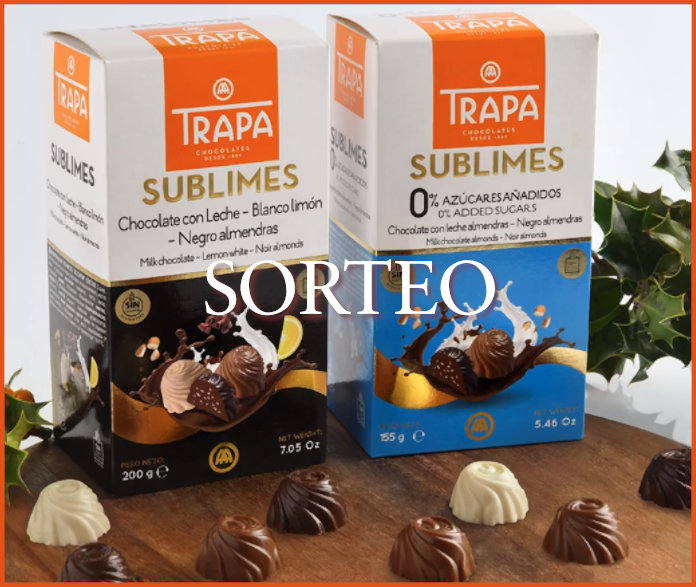 Daily raffle of the new Trapa chocolates