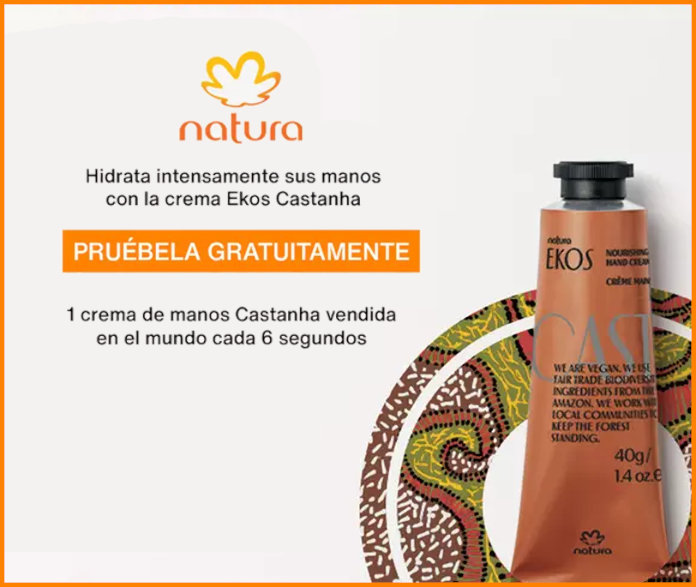 Free Ekos Castanha Hand Cream with Groupon