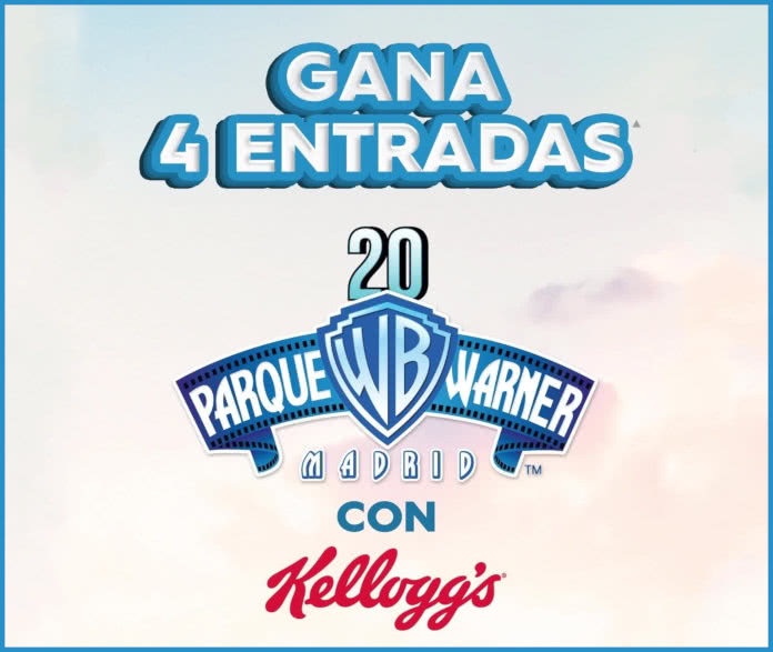 Kelloggs raffles 4 tickets for Parque Warner Madrid
