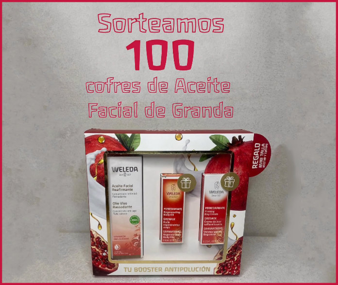 Weleda raffles 100 chests of Granada oils