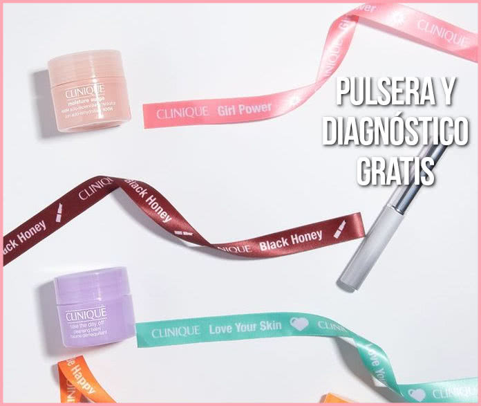Clinique gives away skin diagnosis and collectible bracelet