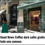 Free coffee at Good News Coffee (Barcelona)