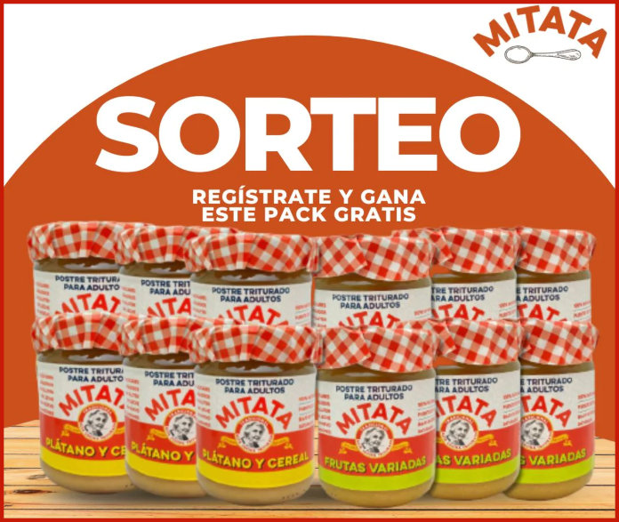 Raffles of 10 lots with 12 pack Mitata Desserts