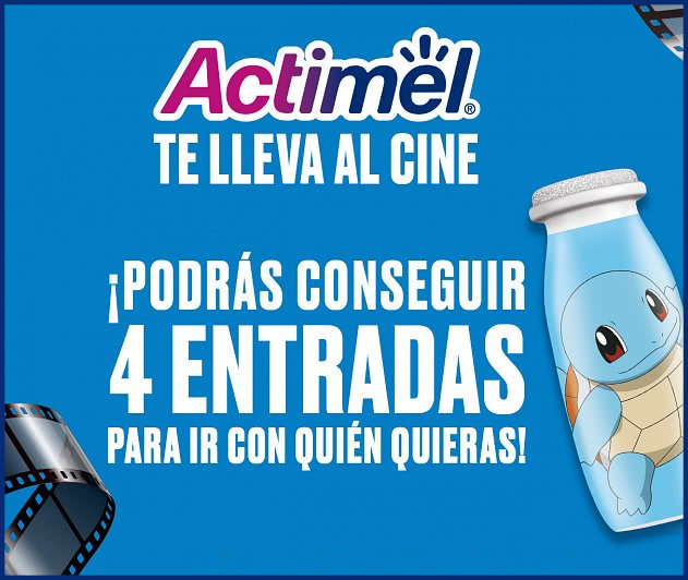 Actimel raffles 100 tickets to the cinema