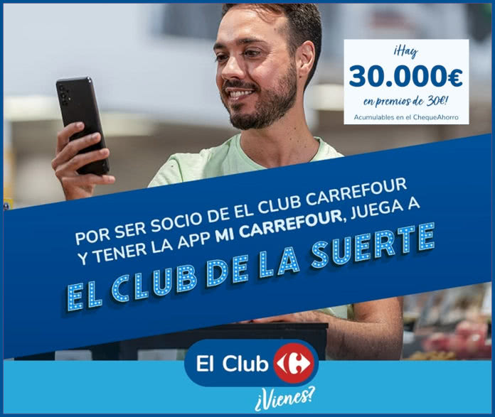 Carrefour raffles 1000 prizes of E30 in Savings Check