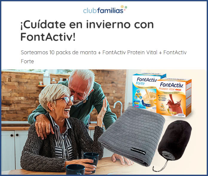Club Familias raffles 10 FontActiv packs