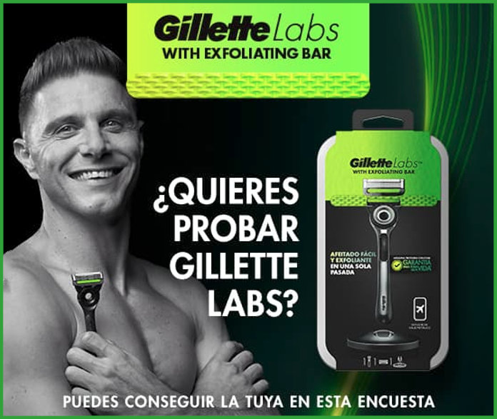 Next to you raffle a Gillette Labs