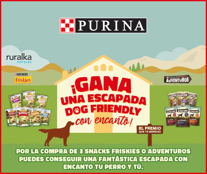 Purina raffles 16 stays at Rukalka Hotels Pet Friendly
