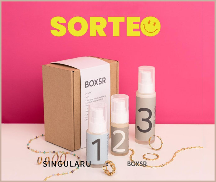 Singularu and Boxsr raffle product kit and E150 in jewelry