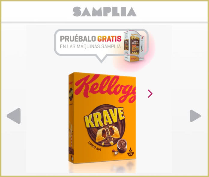 Try Kelloggs Krave for free Barcelona and Madrid