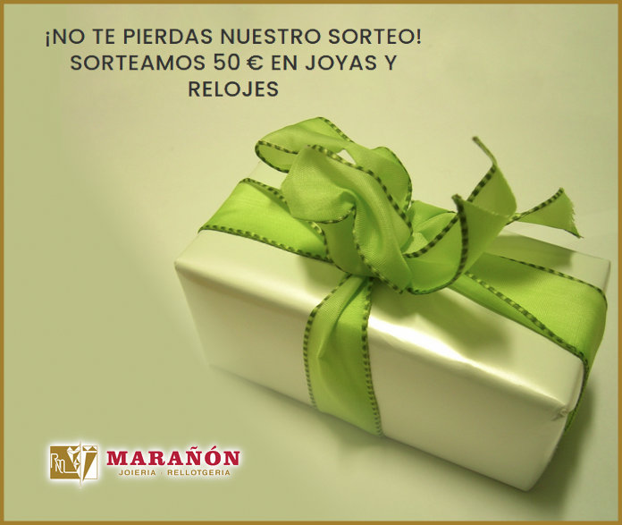 Maranon raffles E50 in jewelry and watches every month