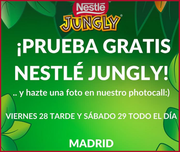 Try Nestle Jungly Madrid for free