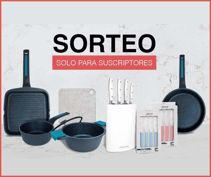 Arcos raffles set of kitchen items