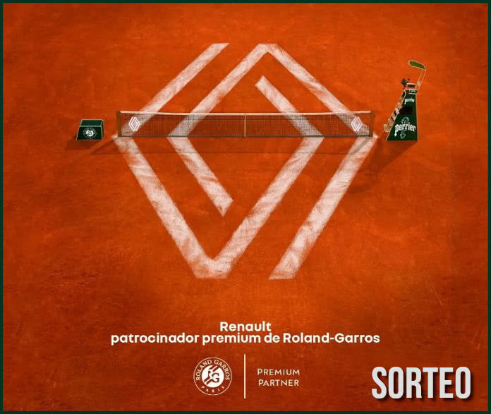 Renault raffles two tickets for Roland Garros