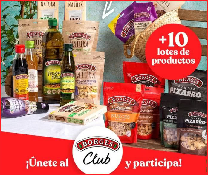 Borges raffles a superbasket and 10 batches of products