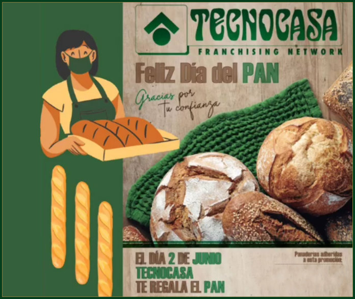 Tecnocasa distributes free bread