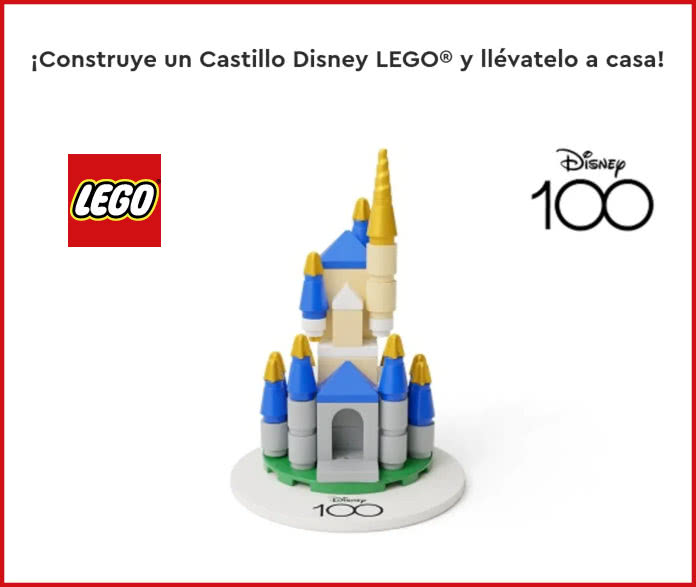 Build a Disney Lego Castle and take it home for