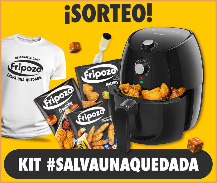 Fripozo raffles 5 kits with airfryer t shirt and board game