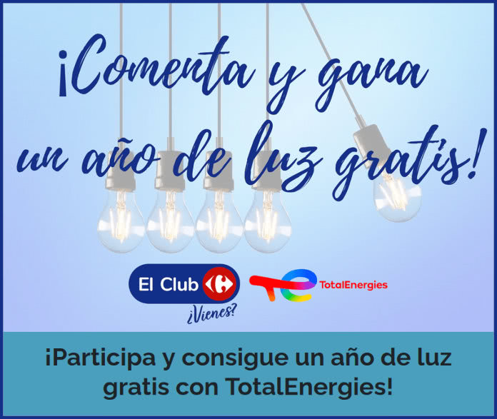 The Carrefour Club raffles a free light year with TotalEnergies