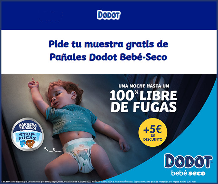 50000 samples of Dodot Baby dry