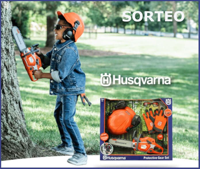 Husqvarna is raffling off 10 550XP Chainsaw kits for children