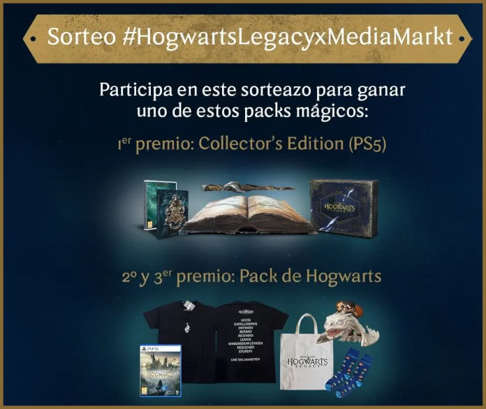 MediaMarkt is raffling off a Hogwarts Legacy Collector PS5 and