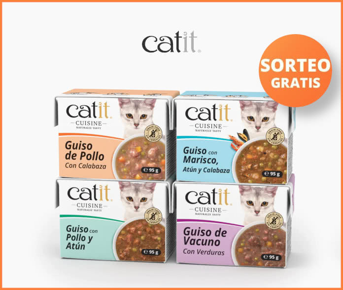 Catit is giving away 10 packs of wet cat food