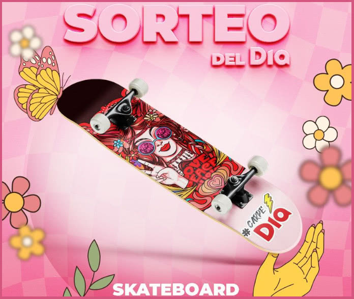 Dia Supermarkets are giving away a skateboard